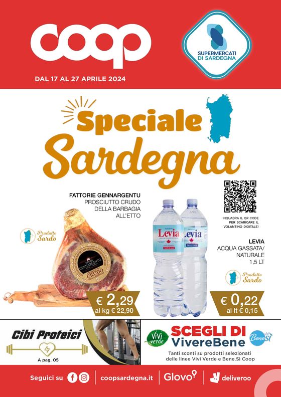 Volantino Coop a Alghero |  Speciale Sardegna | 17/4/2024 - 27/4/2024