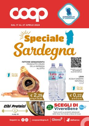 Volantino Coop a Nuoro |  Speciale Sardegna | 17/4/2024 - 27/4/2024