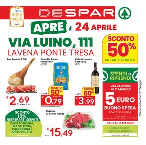 Offerte di Iper e super a Varese | Apre in Despar | 24/4/2024 - 1/5/2024