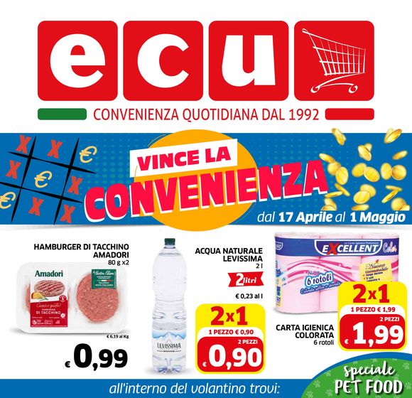 Volantino Ecu a Lugo | Vince la convenienza | 17/4/2024 - 1/5/2024