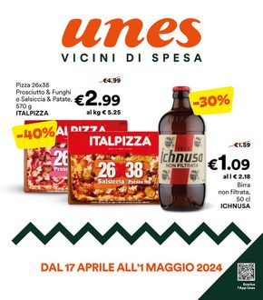 Volantino Unes a Lissone | Vicini di spesa | 17/4/2024 - 1/5/2024