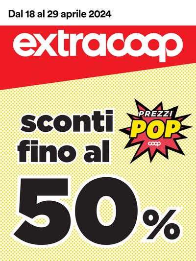 Volantino Extracoop a Bologna | Sconti fino al 50% | 18/4/2024 - 29/4/2024