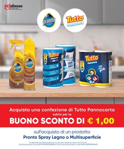 Volantino Tutto a Parma | Acquista una confezione Tutto Pannocarta | 1/5/2024 - 31/5/2024