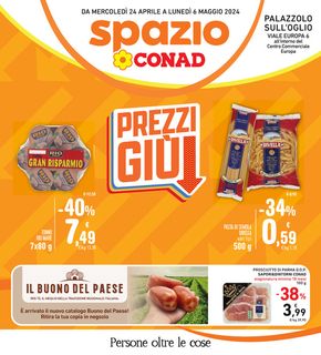 Volantino Spazio Conad a Curno | Prezzi giu | 24/4/2024 - 6/5/2024