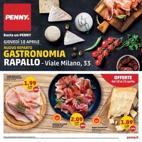 Volantino PENNY | Nuovo reparto gastronomia | 18/4/2024 - 23/4/2024