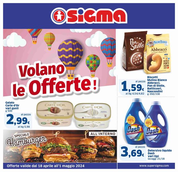 Volantino Sigma a Cesano Maderno | Volano le offerte! - Sigma | 18/4/2024 - 1/5/2024