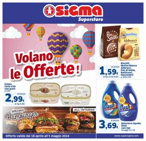 Volantino Sigma a Cesano Maderno | Volano le offerte! - Superstore | 18/4/2024 - 1/5/2024
