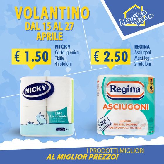 Volantino Magika Shop a Corigliano-Rossano | Offerte | 16/4/2024 - 27/4/2024