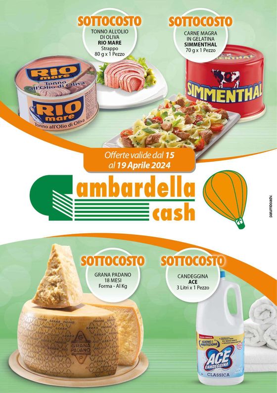 Volantino Gambardella Cash | Sottocosto | 16/4/2024 - 19/4/2024