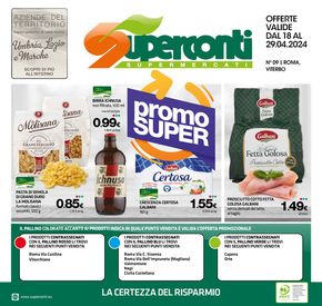 Volantino Superconti a Vitorchiano | Promo super | 17/4/2024 - 29/4/2024