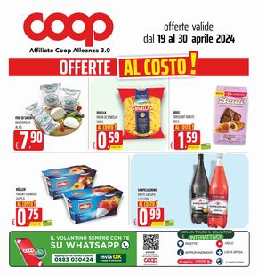 Volantino Coop a Presicce-Acquarica | Offerte Al costo! | 19/4/2024 - 30/4/2024