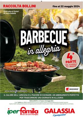 Volantino Galassia a Piacenza | Barbecue in allegria | 18/4/2024 - 1/5/2024