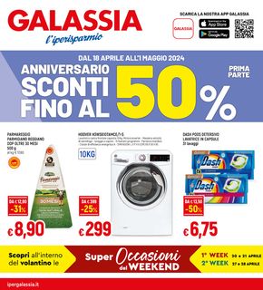 Volantino Galassia a Piacenza | Sconti fino al 50% | 18/4/2024 - 1/5/2024
