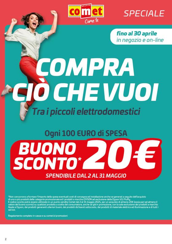Volantino Comet a Modena | Speciale Piccoli Elettrodomestici da Comet! | 18/4/2024 - 30/4/2024