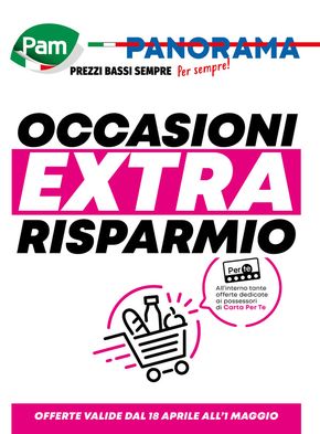 Volantino Pam a Roma | Occasioni extra risparmio | 18/4/2024 - 1/5/2024