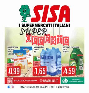 Volantino Sisa | Super offerte | 18/4/2024 - 1/5/2024