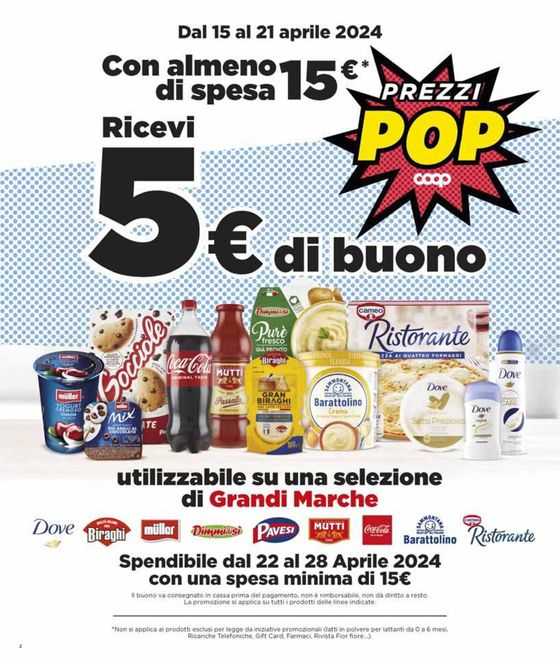 Volantino Ipercoop a Brescia | Prezzi Pop | 18/4/2024 - 1/5/2024