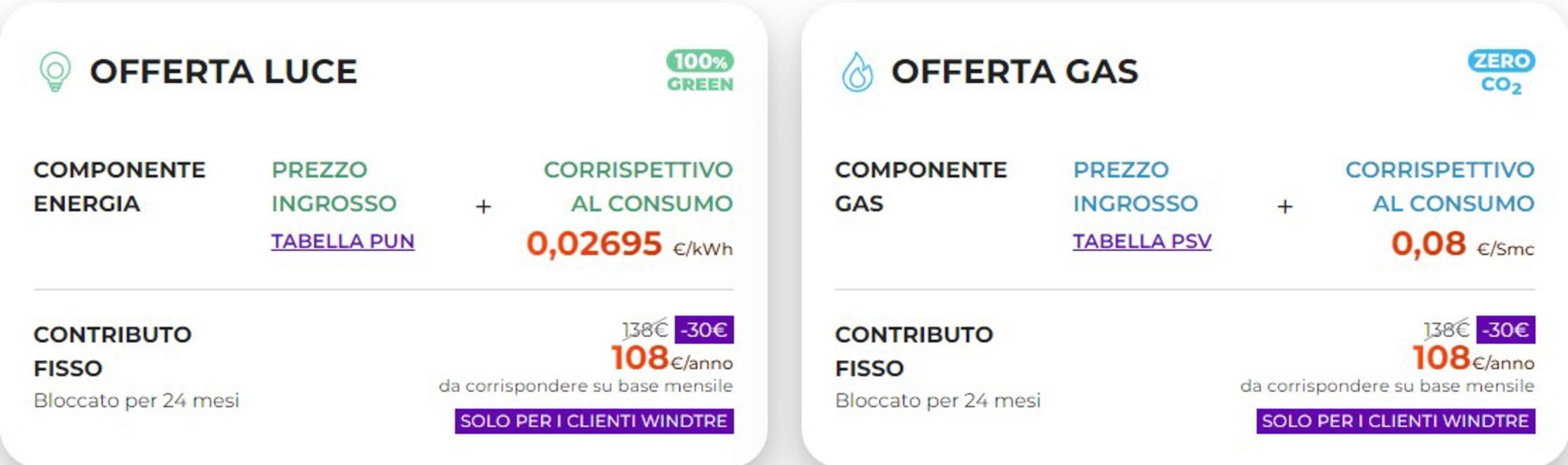 Volantino WindTre a Genova | Offerte luce e gas | 18/4/2024 - 16/6/2024