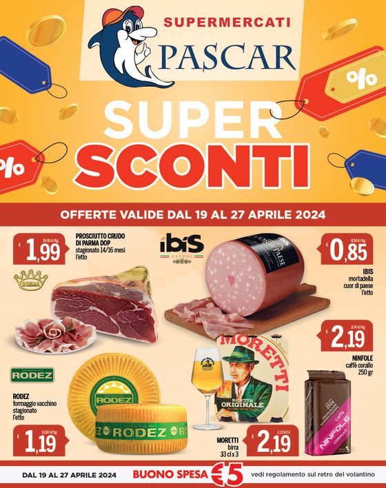 Volantino Pascar | Super sconti | 19/4/2024 - 27/4/2024