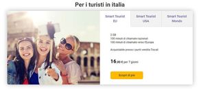 Offerte di Servizi | Per i turisti in italia  in Tiscali Casa | 19/4/2024 - 26/4/2024