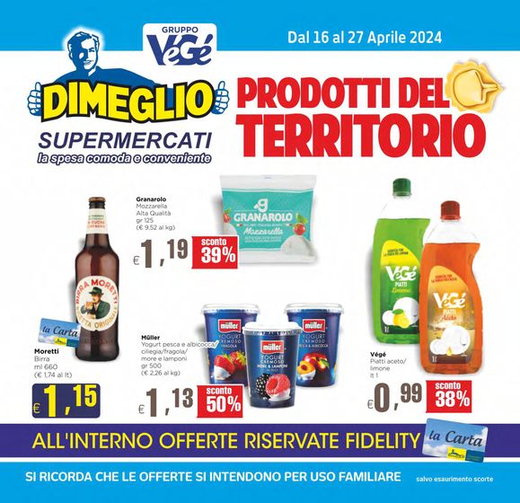 Volantino Dimeglio a Modena | Prodotti del territorio | 19/4/2024 - 27/4/2024