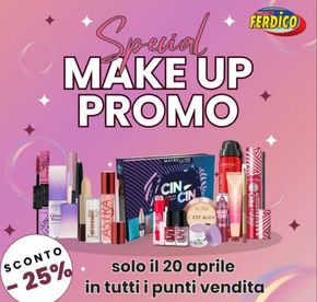 Offerte di Cura casa e corpo a Partinico | Make up promo in Ferdico | 19/4/2024 - 20/4/2024