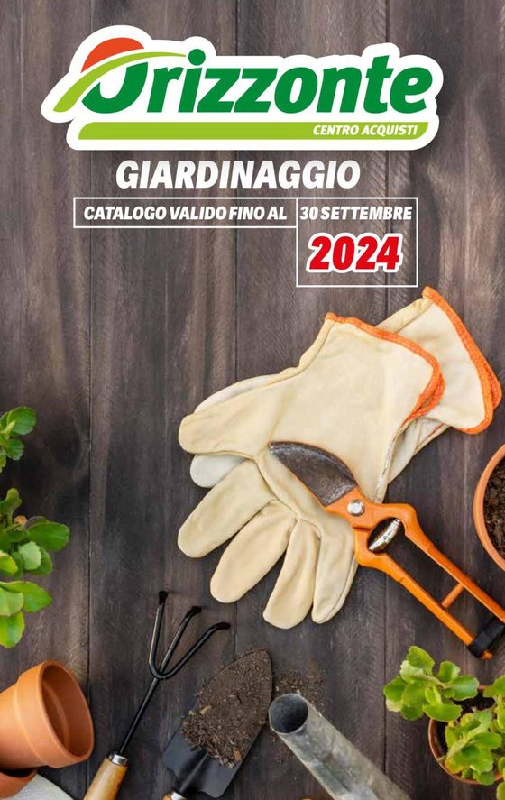 Volantino Orizzonte a Roma | Giardinaggio | 22/4/2024 - 30/9/2024