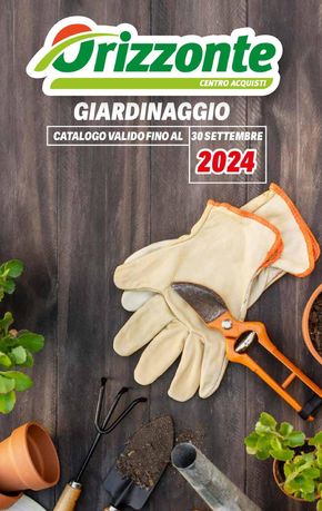 Volantino Orizzonte a Guidonia Montecelio | Giardinaggio | 22/4/2024 - 30/9/2024
