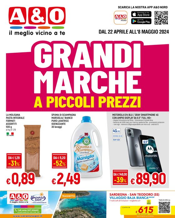 Volantino A&O a Arzignano | Grandi marche | 22/4/2024 - 8/5/2024
