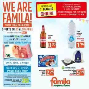 Volantino Famila Superstore a Campobasso | Offerte Super! | 23/4/2024 - 28/4/2024