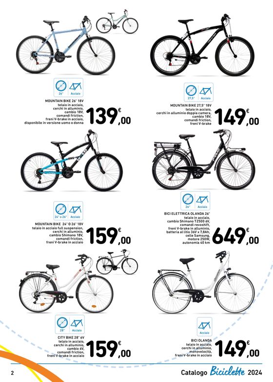Volantino Spazio Conad a Chieti | Catalogo biciclette 2024 | 24/4/2024 - 19/5/2024