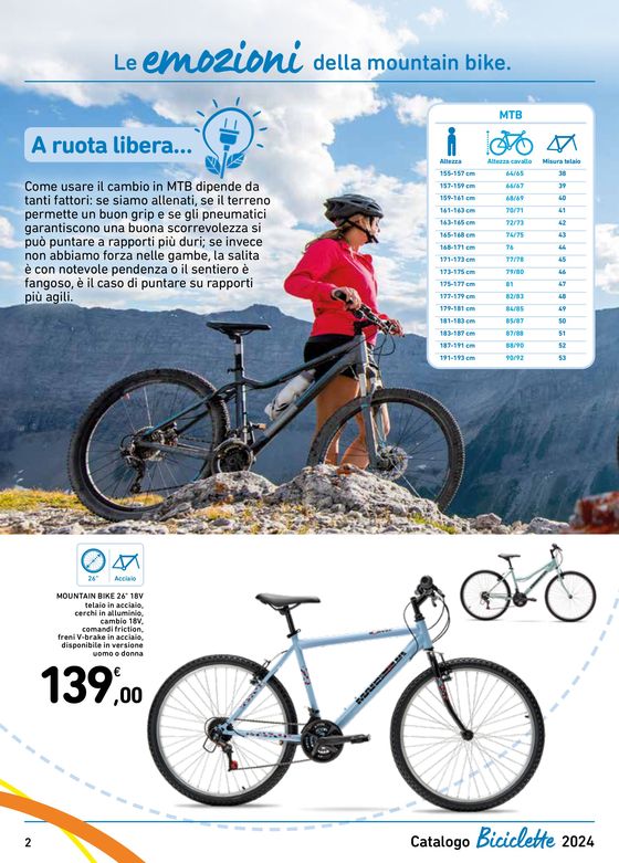 Volantino Spazio Conad | Catalogo biciclette 2024 | 24/4/2024 - 19/5/2024