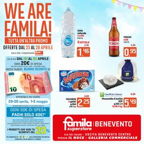 Volantino Famila Superstore a Atripalda | Offerte super! | 23/4/2024 - 28/4/2024