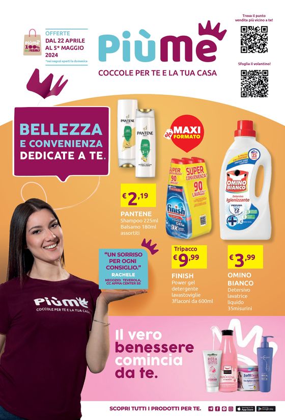 Volantino IperSoap a Torino | Bellezza e convenienza delicate a te. | 22/4/2024 - 5/5/2024