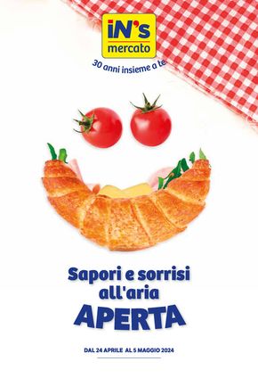 Offerte di Discount a Ponzano Veneto | Sapori e sorrisi all'aria  in IN'S | 24/4/2024 - 5/5/2024