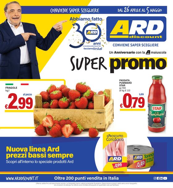 Volantino ARD Discount a Capo d'Orlando | Super Promo! | 26/4/2024 - 5/5/2024