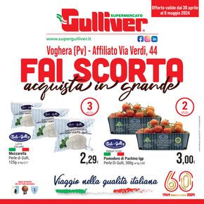 Volantino Gulliver a Santa Margherita Ligure | Fai scorta | 30/4/2024 - 9/5/2024