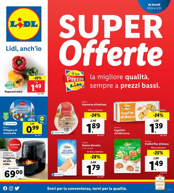 Volantino Lidl | Super offerte | 29/4/2024 - 5/5/2024
