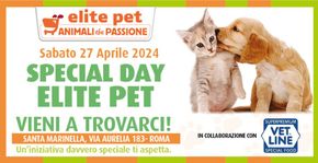 Volantino Elite Pet a Ciampino | Special day | 23/4/2024 - 27/4/2024