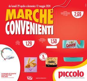Offerte di Iper e super a Bacoli | Prezzi imbattibili in Supermercati Piccolo | 29/4/2024 - 12/5/2024