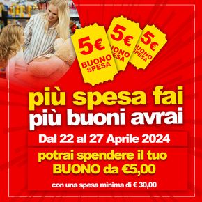 Offerte di Infanzia e giochi a Fasano | Buono spesa 5€ in Ok Bimbo | 24/4/2024 - 27/4/2024