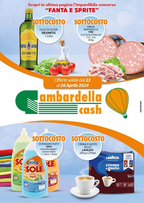 Volantino Gambardella Cash a Pagani | Sottoosto | 24/4/2024 - 26/4/2024