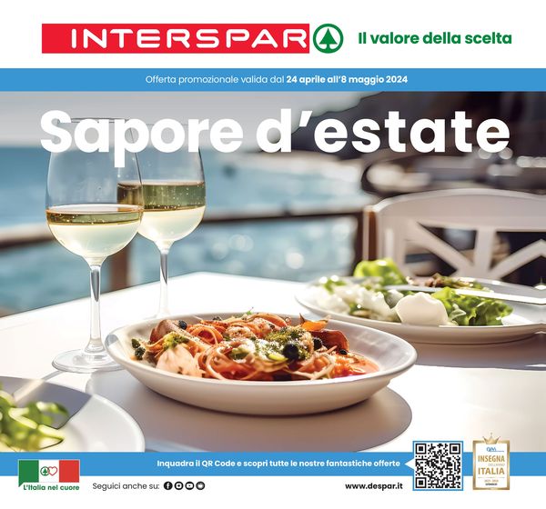 Volantino Interspar a Parma | Sapore d'estate | 24/4/2024 - 8/5/2024