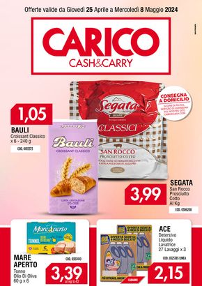 Volantino Carico Cash & Carry a Torre del Greco | Carico Cash & Carry  | 25/4/2024 - 8/5/2024