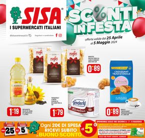 Volantino Sisa a Barletta | Sconti in festa  | 25/4/2024 - 5/5/2024