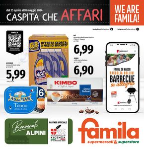 Volantino Famila Superstore a Treviso | Caspita che affari ! | 25/4/2024 - 8/5/2024