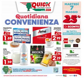 Volantino Quick Sisa a Fragagnano | Quotidiana convenienza | 26/4/2024 - 6/5/2024