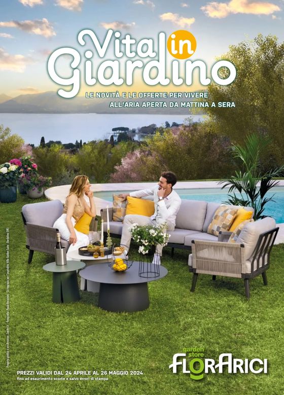 Volantino Florarici | Vital in giardino | 26/4/2024 - 26/5/2024