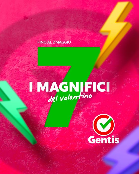 Volantino Gentis a Ruvo di Puglia | I magifici 7 del volantino | 29/4/2024 - 2/5/2024
