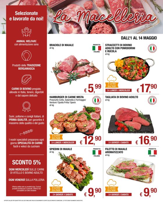 Volantino Tre Valli Supermercato | Pizza mania | 1/5/2024 - 14/5/2024
